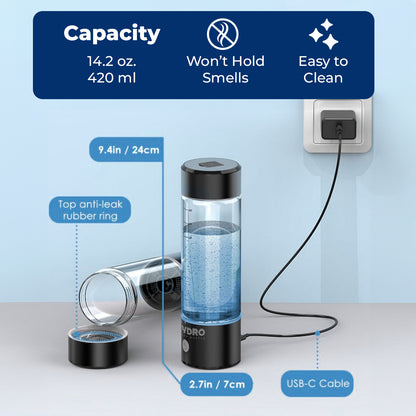 Hydrogen Water Bottle 2.0